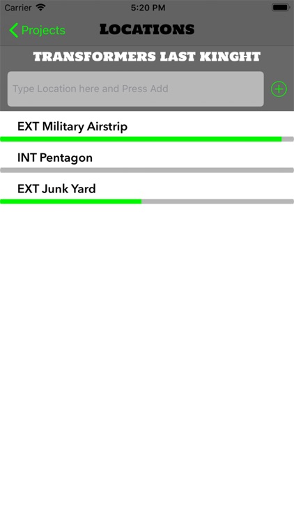 Location Manager Checklist