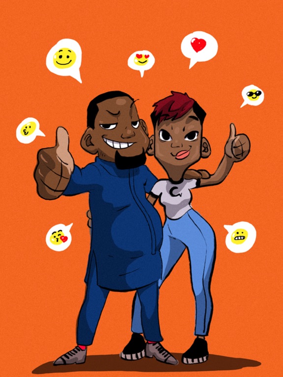 Screenshot #4 pour Naija Dylog Stickers
