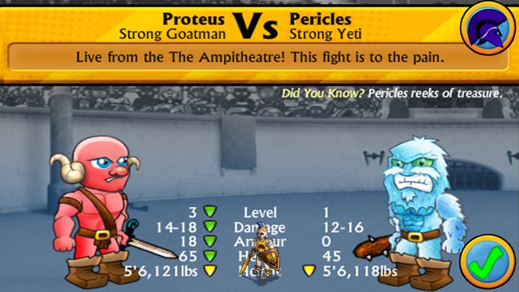 Swords & Sandals Mini Fighters screenshot-3