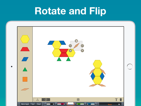 Pattern Blocks Manipulativeのおすすめ画像4