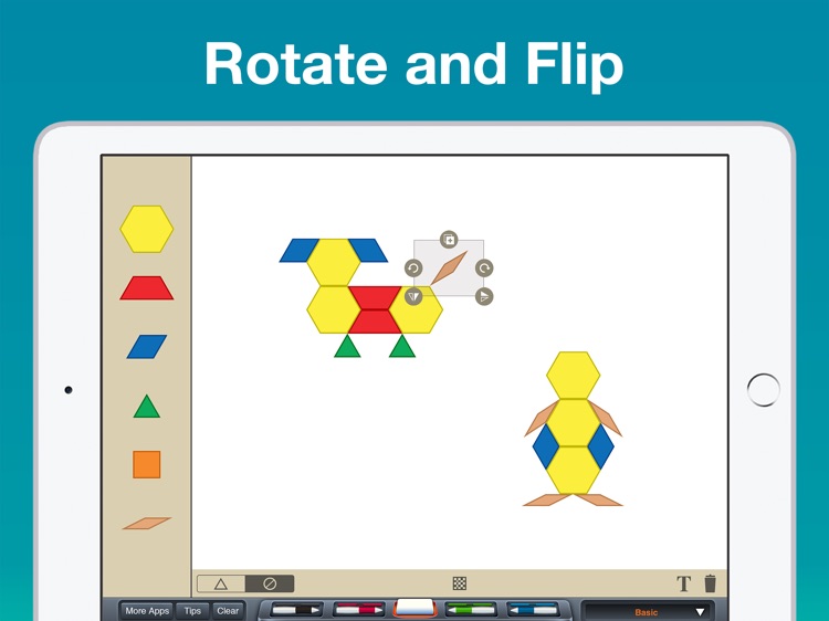 Pattern Blocks Manipulative screenshot-3