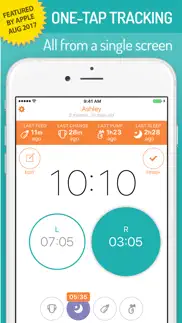 How to cancel & delete babytime baby feeding timer - breastfeeding & more 4