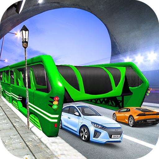 Driving School Elevated Bus 3D