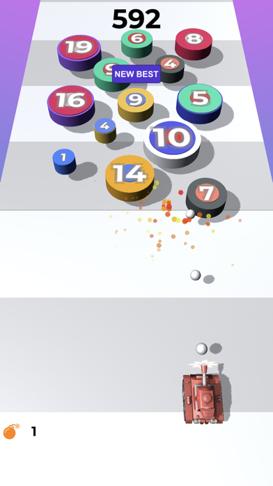 Fire Dots 3D screenshot 2