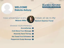 Hand & Stone Check In App screenshot 3