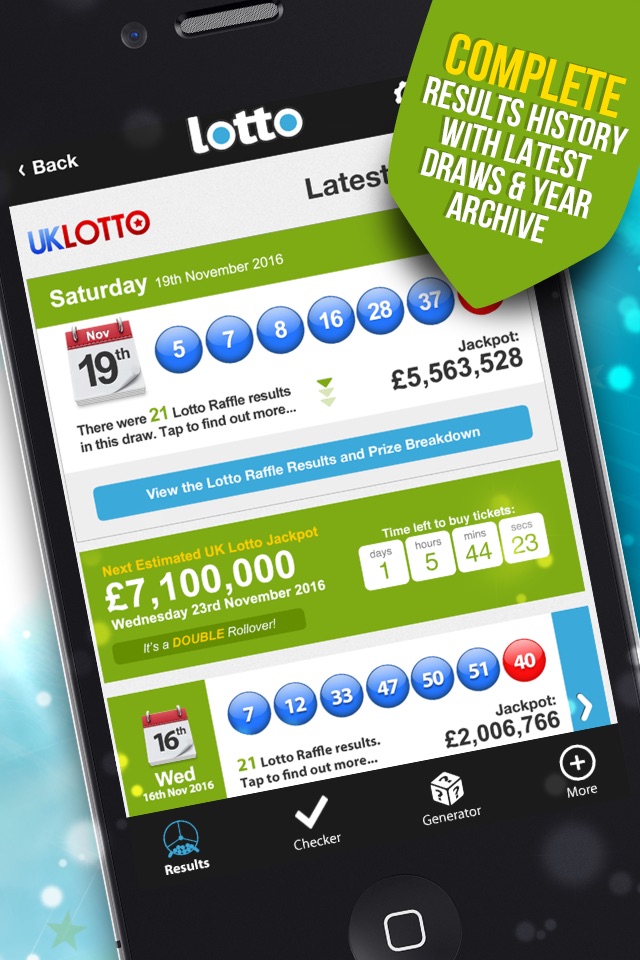 Lotto.net Results screenshot 2