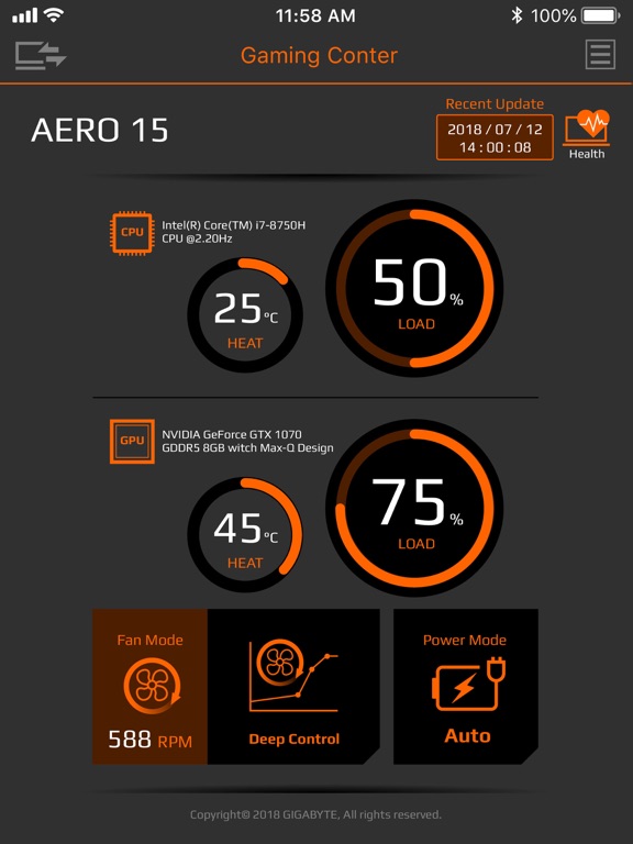 Screenshot #5 pour AORUS GC
