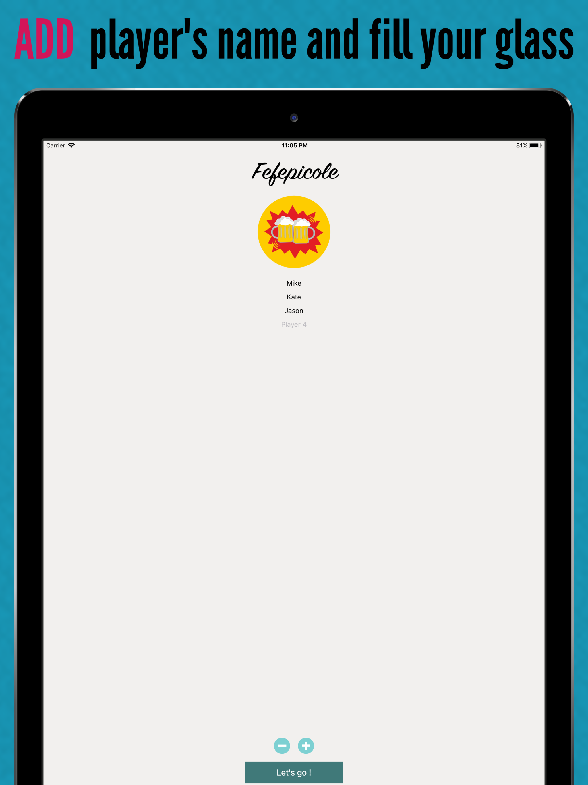 FefePicole Drinking game screenshot 6