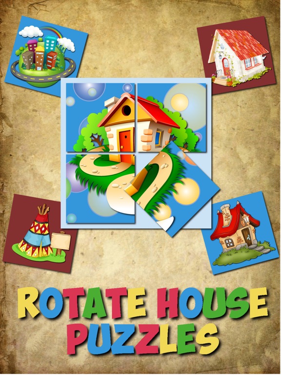 Puzzles - houses for childrenのおすすめ画像1