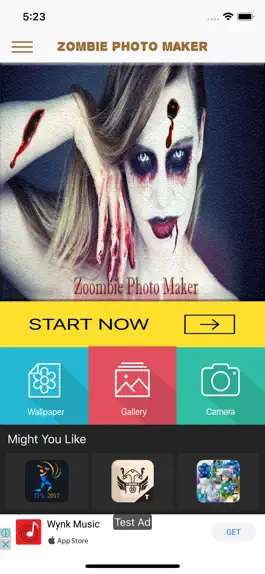 Game screenshot Zombie Booth Photo Maker mod apk