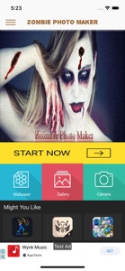 Zombie Booth Photo Maker screenshot #1 for iPhone