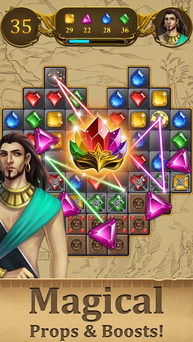 Jewel Swap -Magic Match 3 game Screenshot