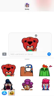 emoticono animado brawl stars iphone capturas de pantalla 1