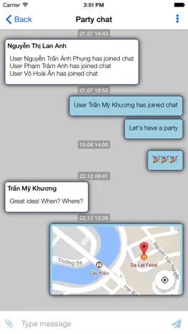 Game screenshot UIS Chat apk