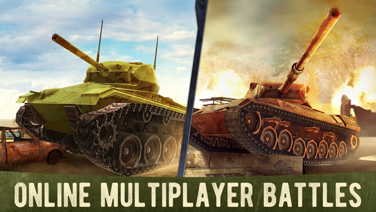 War Machines: 3D Tank Shooting screenshot-2