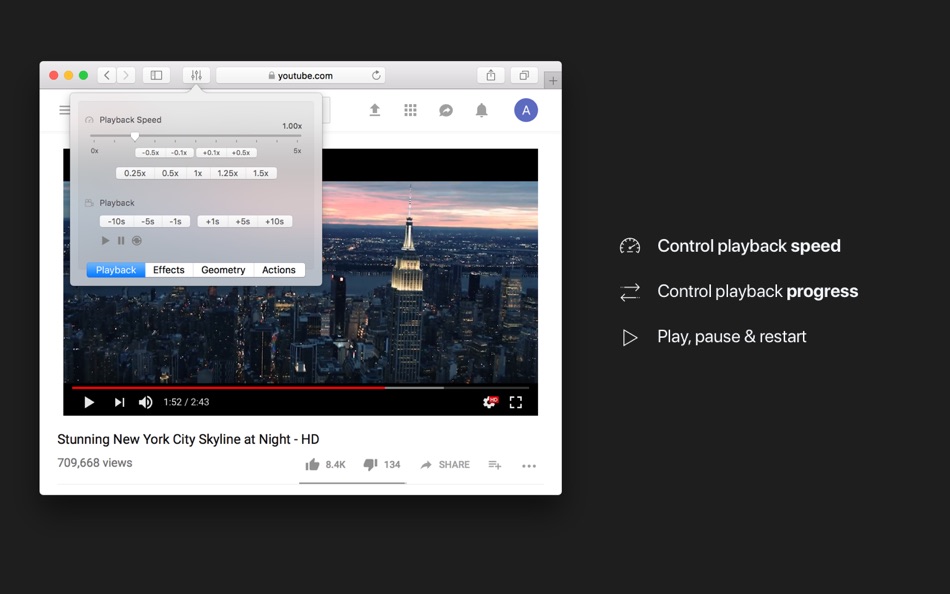 #1. Video Settings for Safari (macOS) Podle: Denk Alexandru