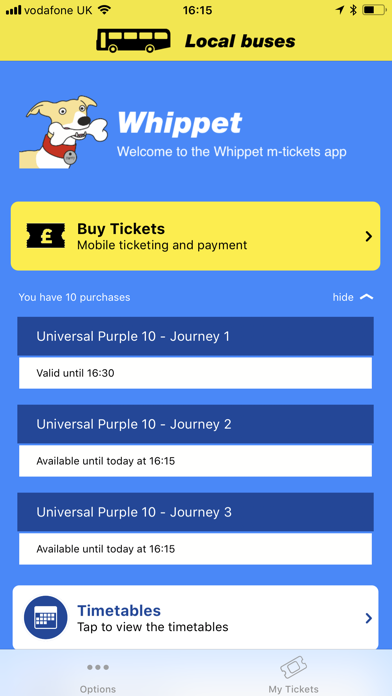 Whippet Bus m-Ticket screenshot 2