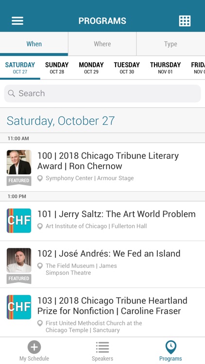 Chicago Humanities Festival screenshot-3
