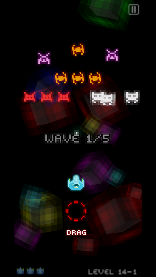 #2. Voxel Invaders (iOS) Podle: Noctua Software Ltd