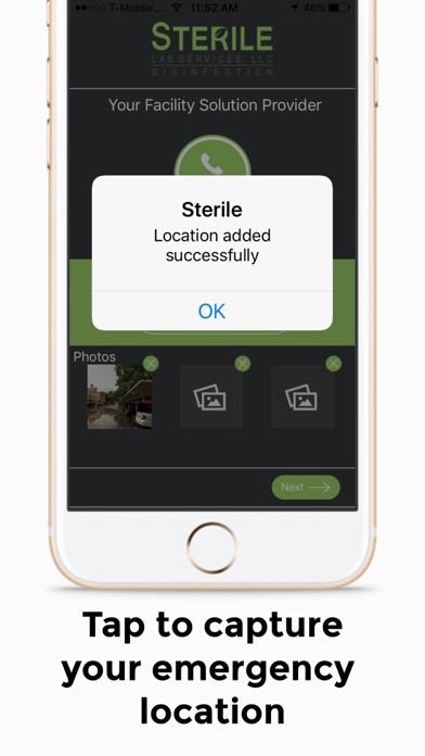 Sterile Lab Services ER App screenshot 3