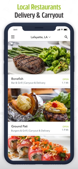 Waitr Food Delivery Carryout On The Iphone Screenshots