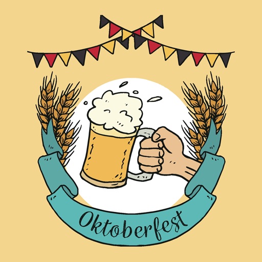 Oktoberfest Beer Festival Stickers for iMessage icon