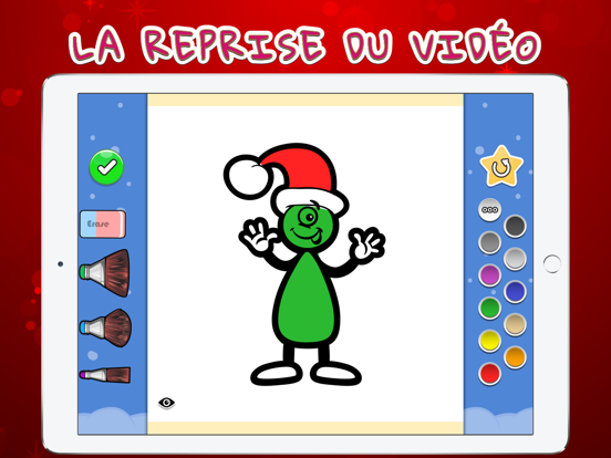 Screenshot #5 pour Livre de coloriage - Santa