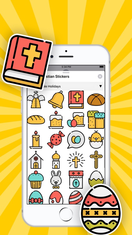 Christian Stickers App