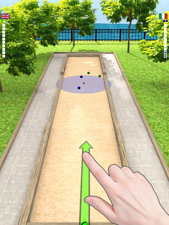 Bocce 3D на iPad