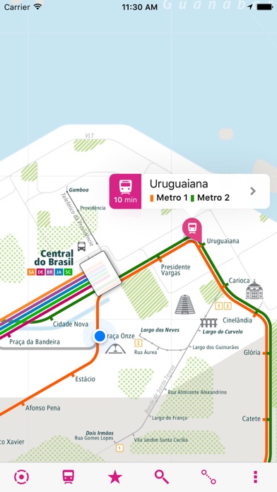 Screenshot #1 pour Rio de Janeiro Rail Map Lite
