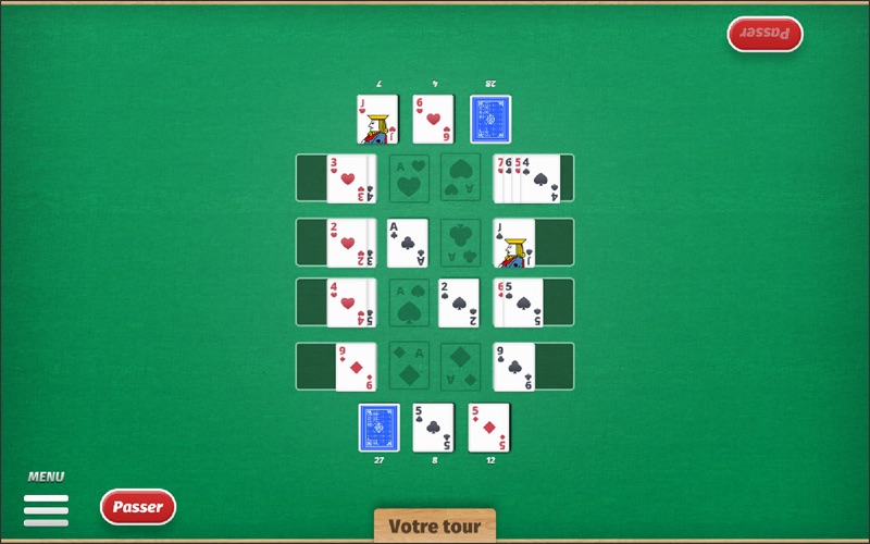 Screenshot #1 pour La Crapette - jeu de carte