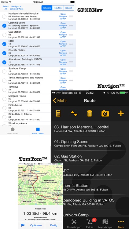 GPX2Nav Route Converter screenshot-4