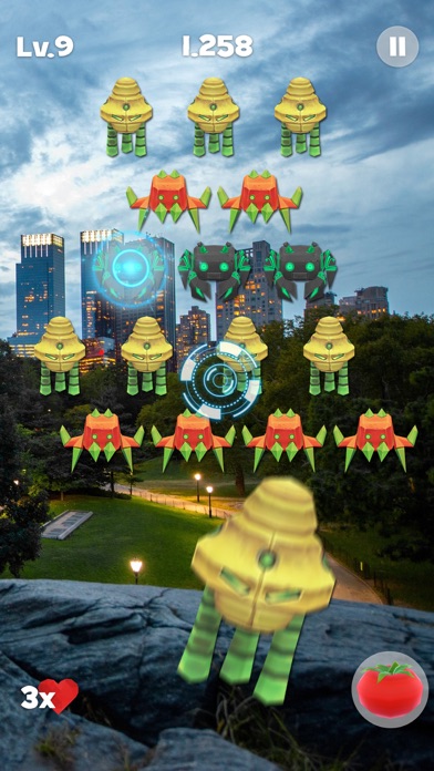 Screenshot #3 pour Space Alien Invaders AR