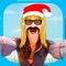 With this application you can put the most beautiful selfie (mouth, eyes, moustache, hat