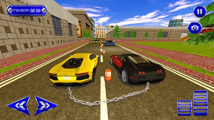 Chained Car Simulator Stuntman