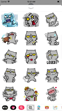 Game screenshot Crazy Cat Sticker hack