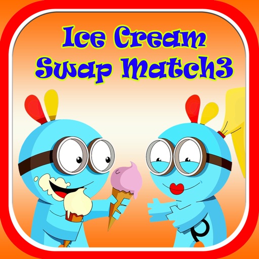 Candy Ice Cream Swap Match3 Game Icon