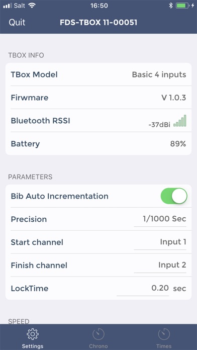 FDS TBox Chrono screenshot 2