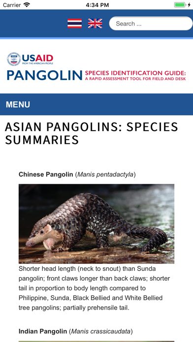 Pangolin Species ID Guide screenshot 4