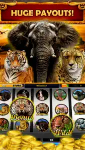 Safari Sundown Slots Casino screenshot #1 for iPhone