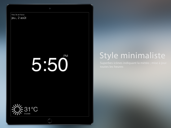 Screenshot #5 pour Horloge - Alarme & Météo
