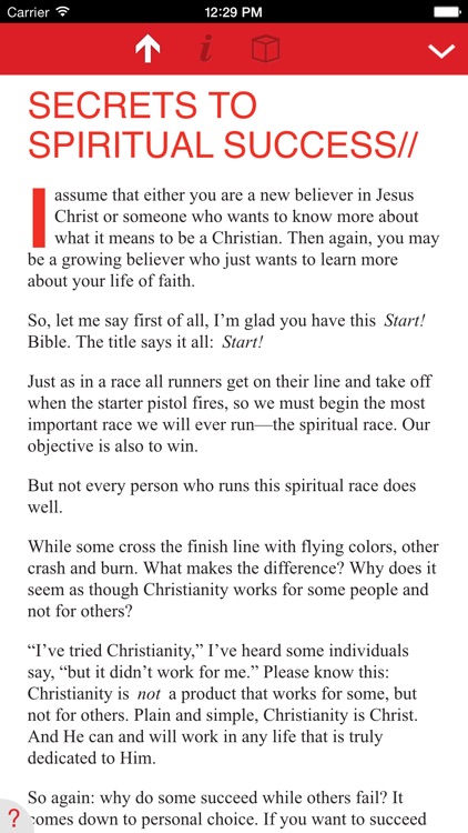 START! The Bible for New Believers
