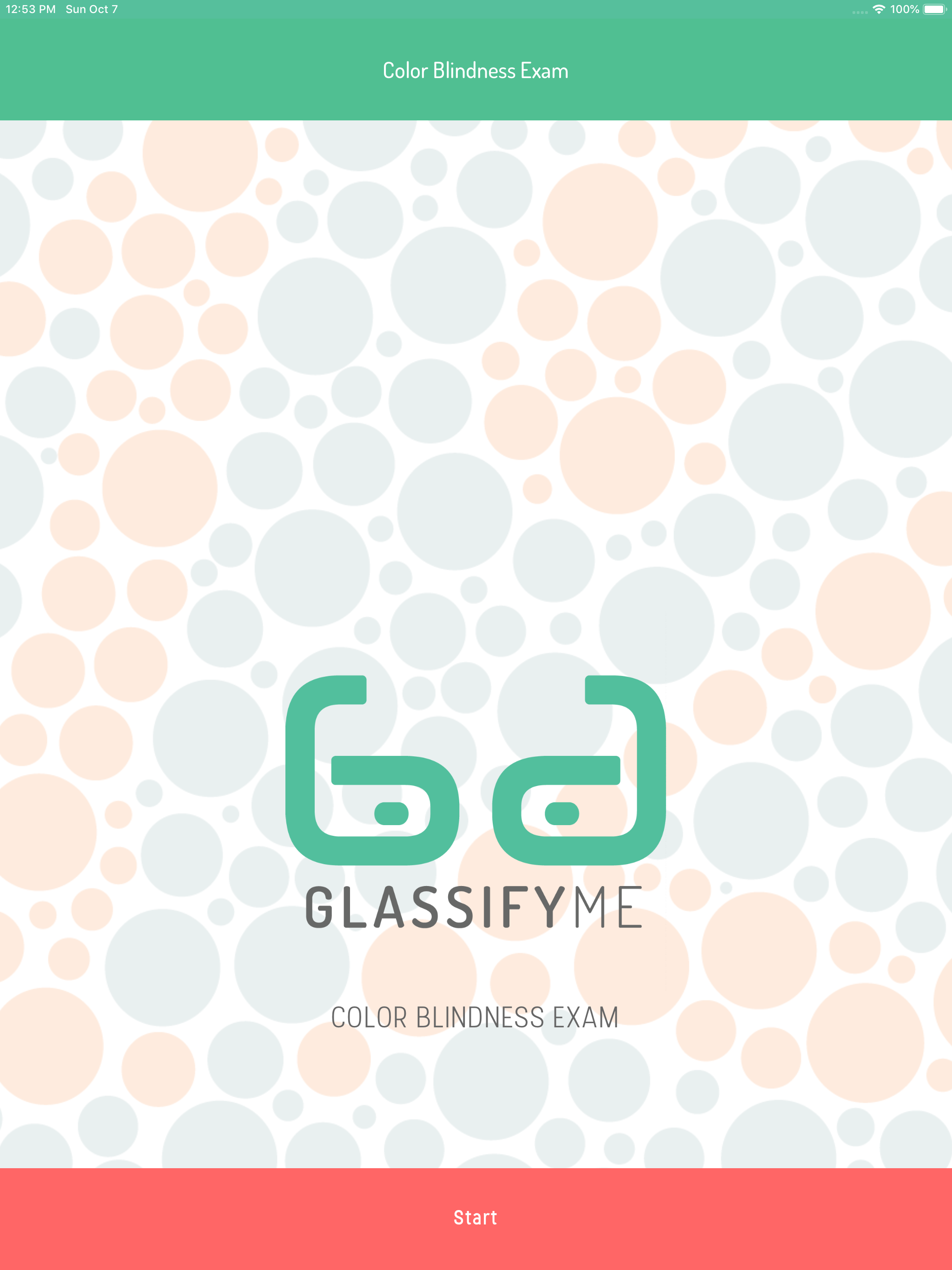 Color Blindness Exam