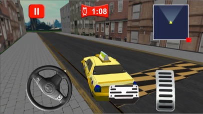 Taxi Driving Sim 3D screenshot 3