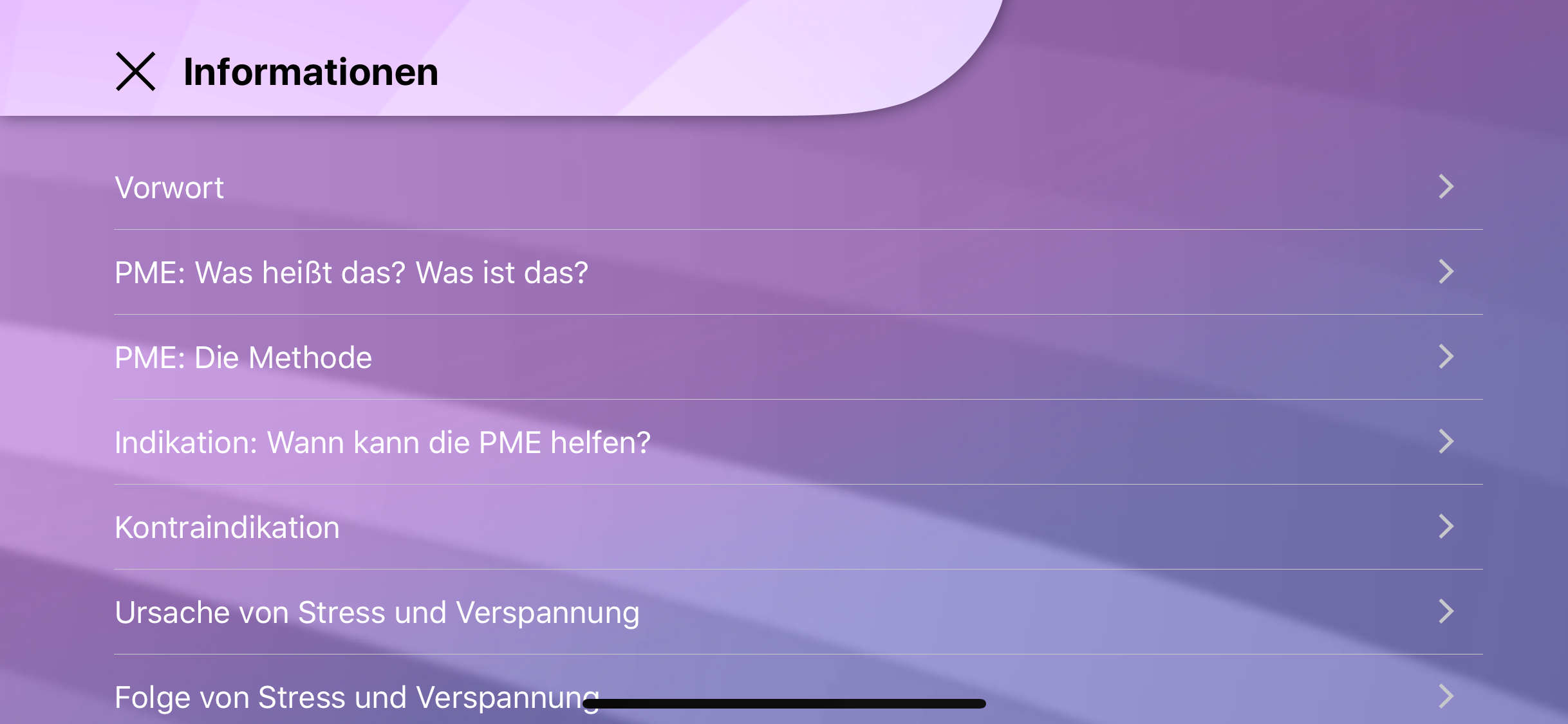 Progressive Muskelentspannung!