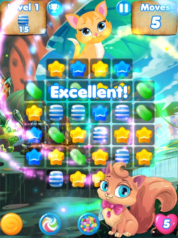 Screenshot #4 pour Candy Cats - Cat jeux et puzzle