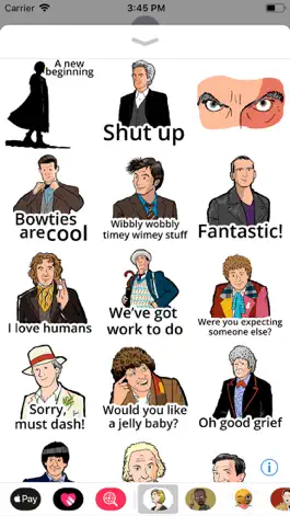 Game screenshot Doctor Who Stickers apk