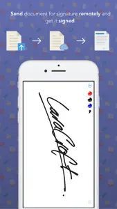 Signature App - Sign and Fill PDF & Word Documents screenshot #2 for iPhone