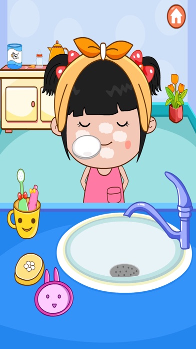 丫丫起床了:刷牙,洗脸,喝奶 screenshot 3