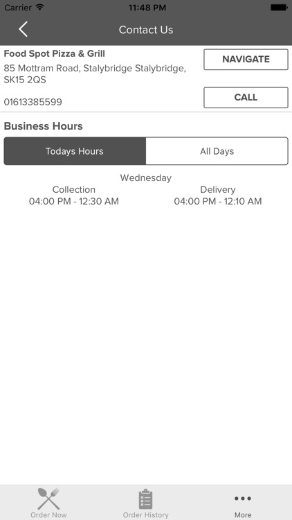 Food Spot Pizza and Grill screenshot-3